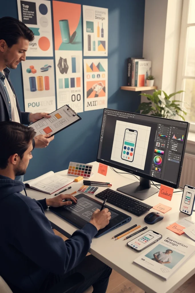 métiers du graphisme et du design